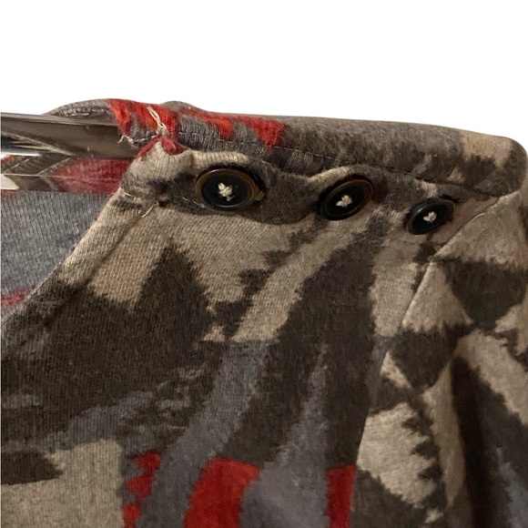 Lauren Ralph Lauren Navajo Print Pullover Cotton Top Southwest Bohemian Size XL - Picture 6 of 11